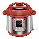 Instant Pot IP-DUO60RED Pressure Cooker, 6 quart, Red [Duo 60] $59.99