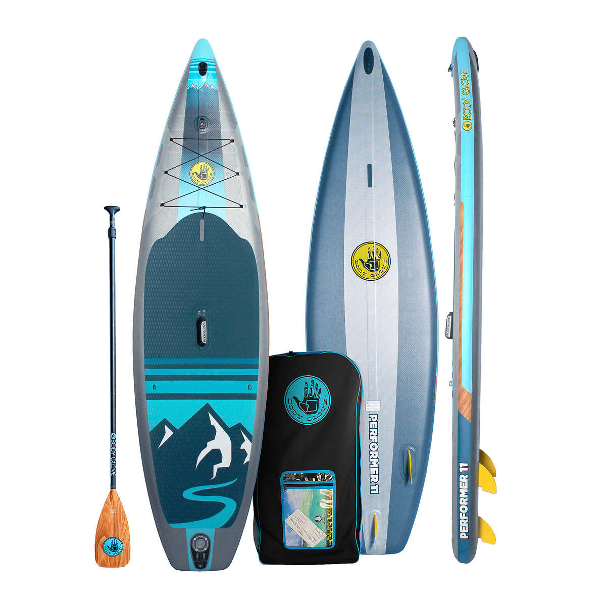 Body Glove Performer 11' Inflatable Stand Up Paddleboard Package - Costco - $299.97