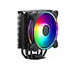 Cooler Master Hyper 212 Halo CPU Sink - Black Aluminum Finish, 4 Heat Continuous Direct Contact Pipes with Fins, MF120 Halo2 ARGB Fan $12.99