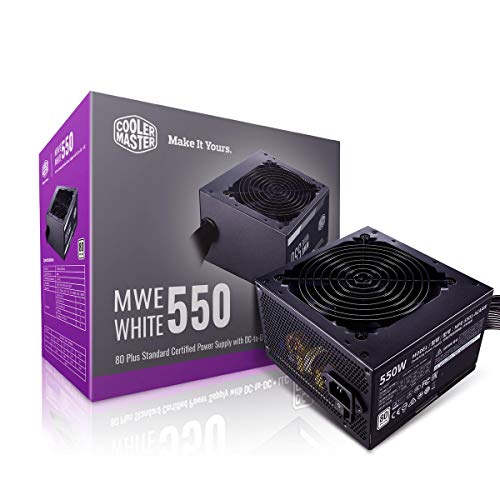 Cooler Master White 80 550W Power Supply 19 99 After 25 00 Mail In 