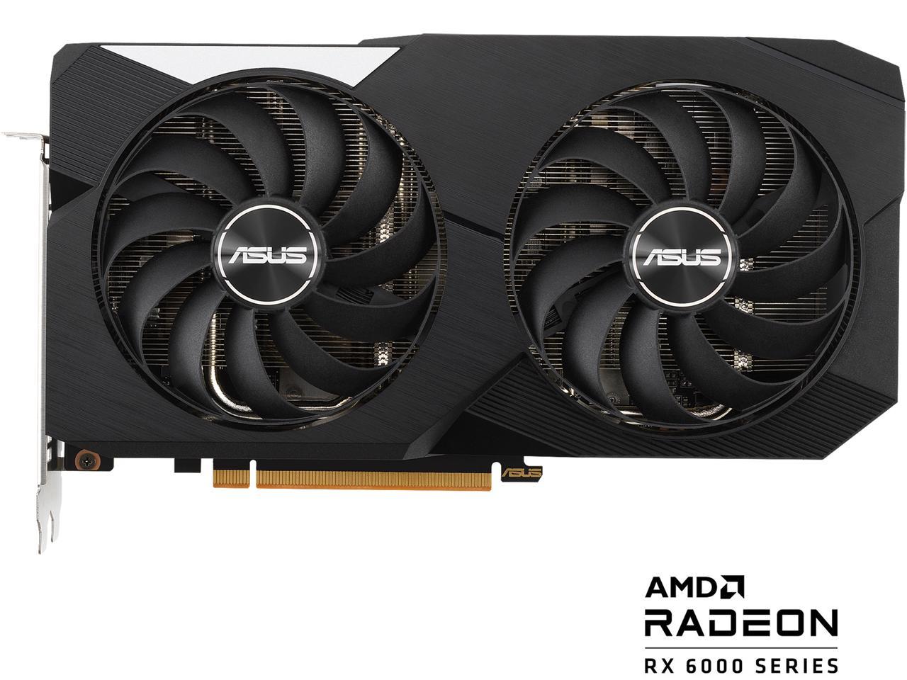 ASUS Dual AMD Radeon RX 6650 XT OC Edition 8GB GDDR6 Gaming Graphics Card $184.89 after $180 MIR and using Zip Checkout