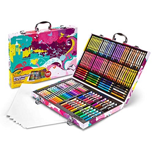Crayola Inspiration Art Case Coloring Set - Pink (140 Count), Holiday Gifts for Girls & Boys $19.99 @ Amazon free shipping for Prime Members