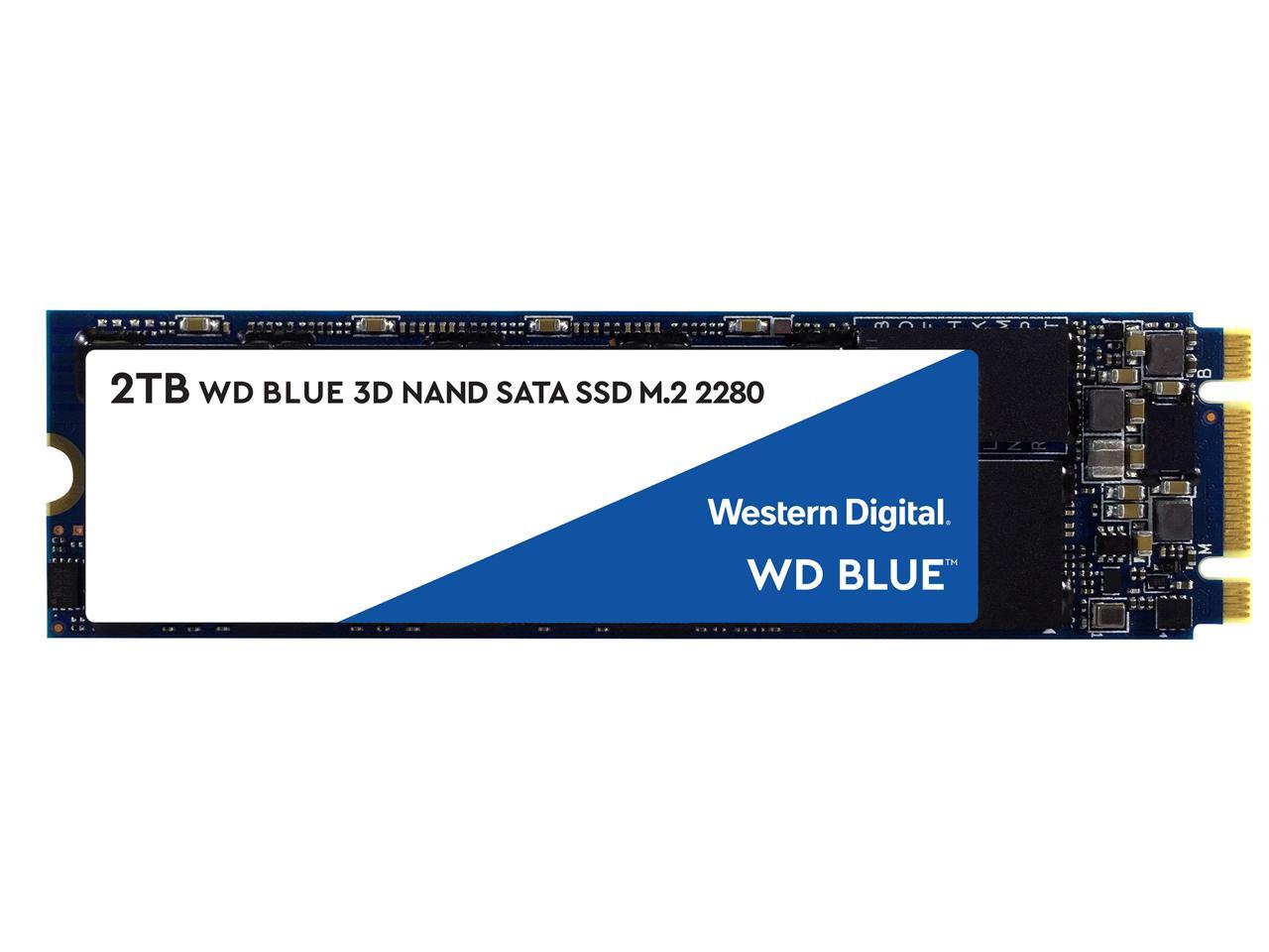 WD Blue 3D NAND 2TB Internal M.2 2280 Solid State Drive $117 shipped.