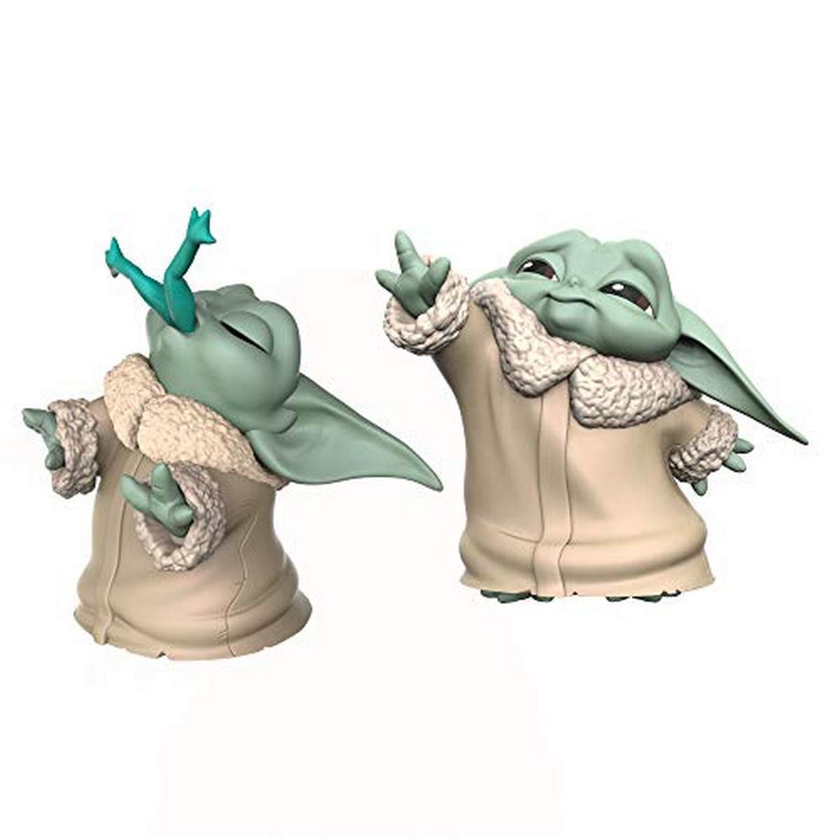 Star Wars Hasbro Mandalorian Grogu The Child Collectible Toys 2.2-Inch “Baby Yoda” Froggy Snack Figure 2-Pack $5.99 Prime Exclusive Price