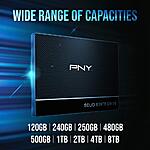 2TB PNY CS900 3D NAND 2.5" SATA III Internal SSD Solid State Drive $62 + Free Shipping