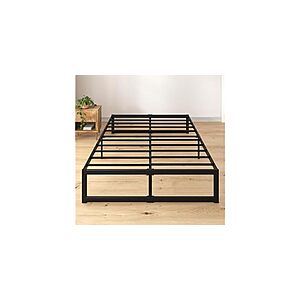 Zinus ABEL 14 Inch Platform Bed Frame, King Size $29.99