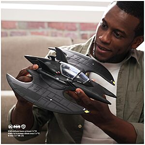 DC Comics Batman, Batwing and 4-inch Batman Figure Set, 1992 Batman Returns Limited Edition 85th Anniversary Collectible $11.17 AC (YMMV)