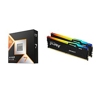 Ryzen 7 9850X3D CPU + 32GB Kingston DDR5 6000 + MSI GK100 KB&M Combo + Crimson Desert PCDD $660 + Free Shipping