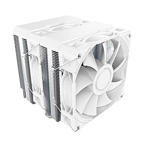 MONTECH NX600 Dual-Tower CPU Air Cooler w/ 6 Heatpipes & PWM Fan $19.50 