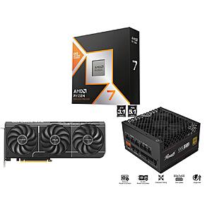AMD Ryzen 7 9850X3D + ASUS PRIME RTX 5070 + 850W Rosewill VMG 80+ Gold $940 w/ 007 First Light (PCDD) + Free S&H