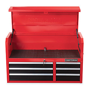 Craftsman 41 in. 6 drawer Metal Top Tool Chest 24 1 2 in. H x 16