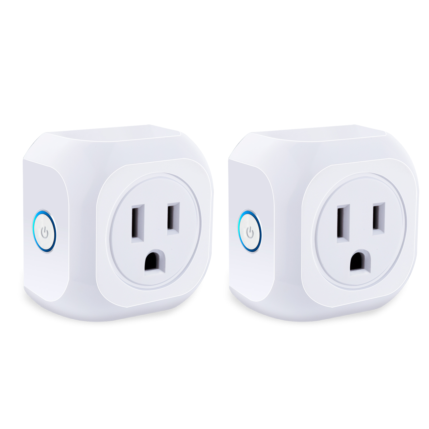 2 Pack Wifi Enabled Smart Plug, Compatible with Alexa & Google Assistant $12.89