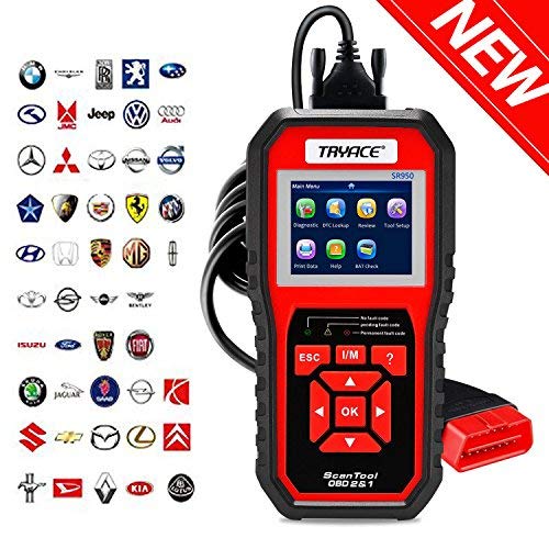 OBDII Auto Diagnostic Universal Vehicle OBD2 EOBD Scanners Tool Check Engine Light Code Reader $53.99 @Amazon +FS