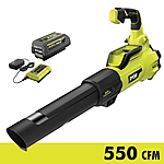 Select Stores: Ryobi 40V Brushless Jet Fan Blower w/ 4.0 Ah Battery & Charger $75 In-Store Purchase Only