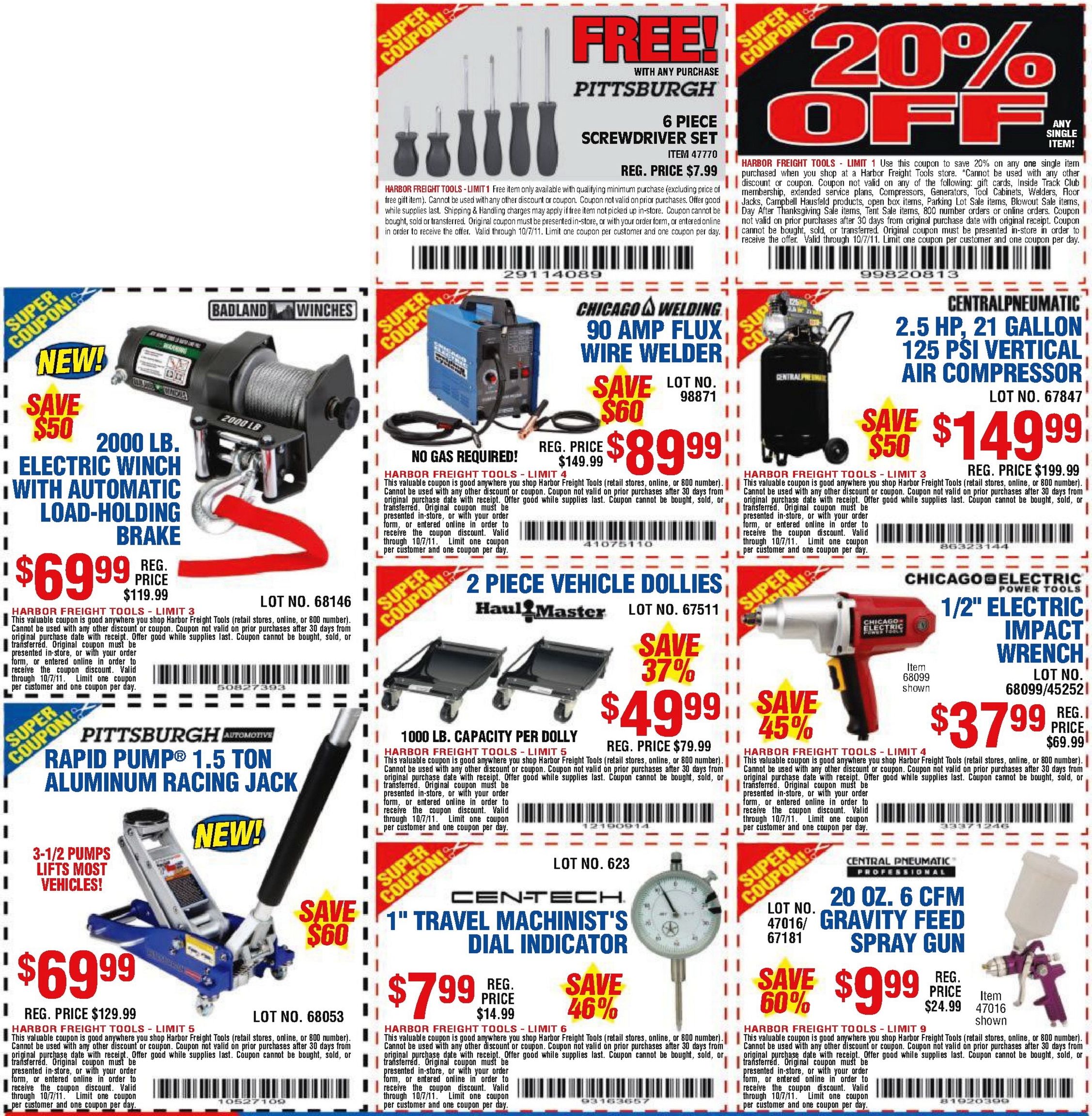 Harbor Freight Coupon Thread - Page 99