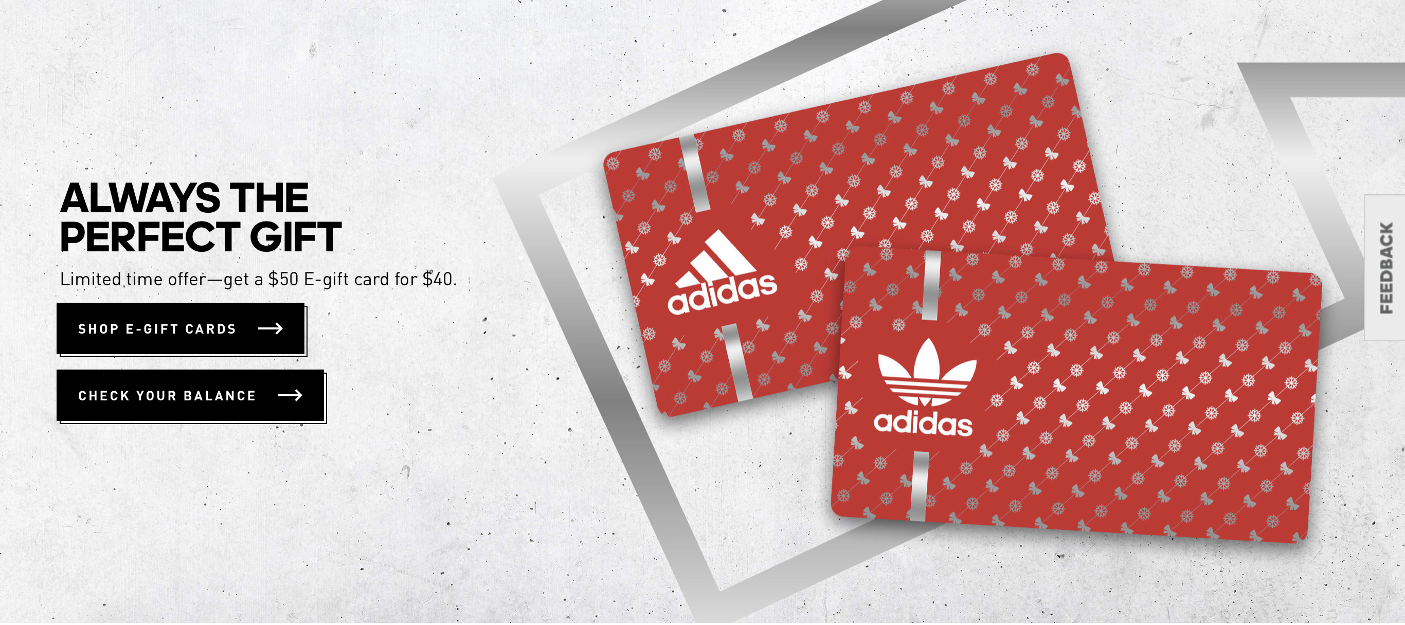 $50 Adidas e-gift Card for $40