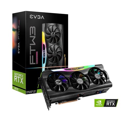 EVGA NVIDIA GeForce RTX 3070 FTW3 Ultra Gaming Triple-Fan 8GB GDDR6 PCIe 4.0 +  Warhammer 40,000 Darktide Imperial Edition. Microcenter store pick up