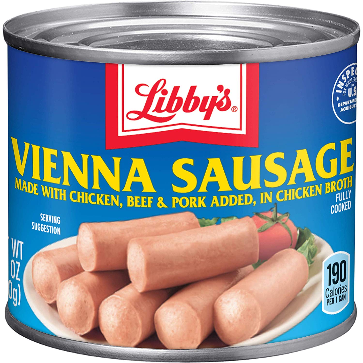 Libby's Vienna Sausage in Chicken Broth, 4.6 Ounce, Pack of 24