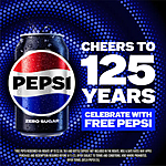 20-Oz Bottle or 12-Oz Can of Pepsi Free After Rebate (Purchase by 9/4)
