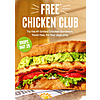 Habit Burger: Free Chicken Club w/ $5 Purchase on May 20th-23th