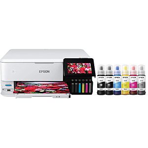Epson EcoTank Photo ET-8500 Wireless Color All-in-One Supertank Printer $449.99 @Amazon