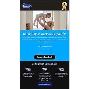 Enfamil rebate best sale