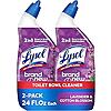 2-Pack 24-Oz Lysol Toilet Bowl Cleaner Gel (Lavender &amp;amp; Cotton Blossom) $3.62 + Free Shipping w/ Prime or on orders over $35
