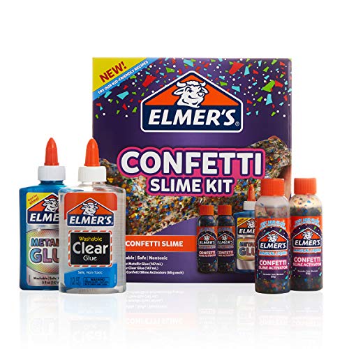 4-Piece Elmer’s Confetti Slime Kit $6.66 + Free Shipping w/ Prime or on orders over $25