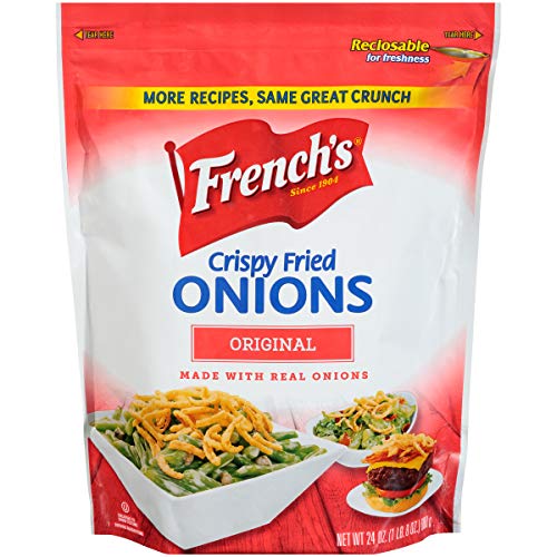 24-Oz French's Crispy Fried Onions $5.72 w/ S&S + Free Shipping w/ Prime or on orders over $25