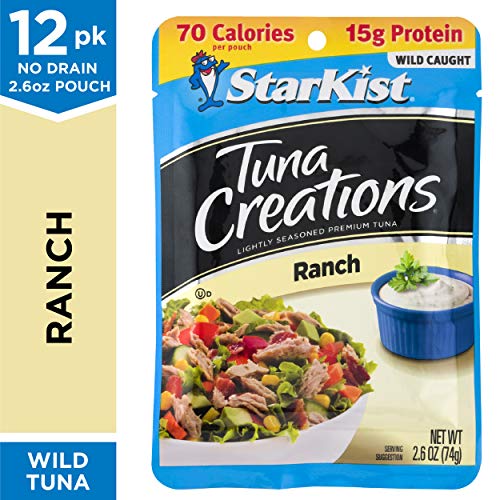 12-Pack 2.6-Oz StarKist Tuna Creations Pouches (Ranch) $8.65 ($0.73 each) w/ S&S + Free Shipping w/ Prime or on orders over $25
