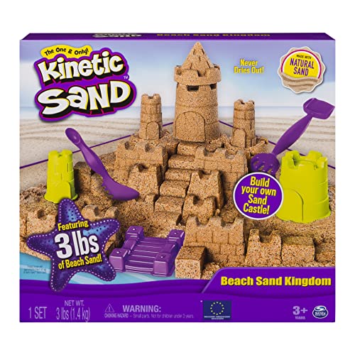 3-lbs Kinetic Sand Beach Sand Kingdom Playset $9.19 + Free Shipping w/ Prime or on orders over $25