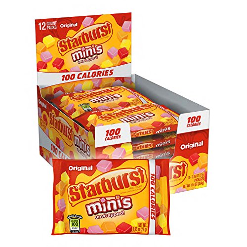 12-Pack 0.95-Oz Starburst Minis 100 Calories Original Fruit Chew Candy $6.37 + Free Shipping w/ Prime or on orders over $25