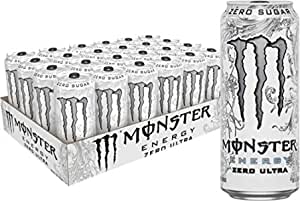 24-Pack 16-Oz Monster Energy Drink (Zero Ultra) $24.48 ($1.02 each) w/ S&S + Free Shipping w/ Prime or on orders over $25