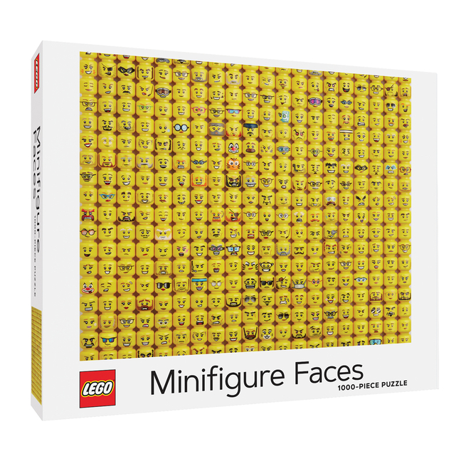 1000-Piece LEGO Minifigure Faces Jigsaw Puzzle $10 + Free Shipping w/ Prime or on orders over $25