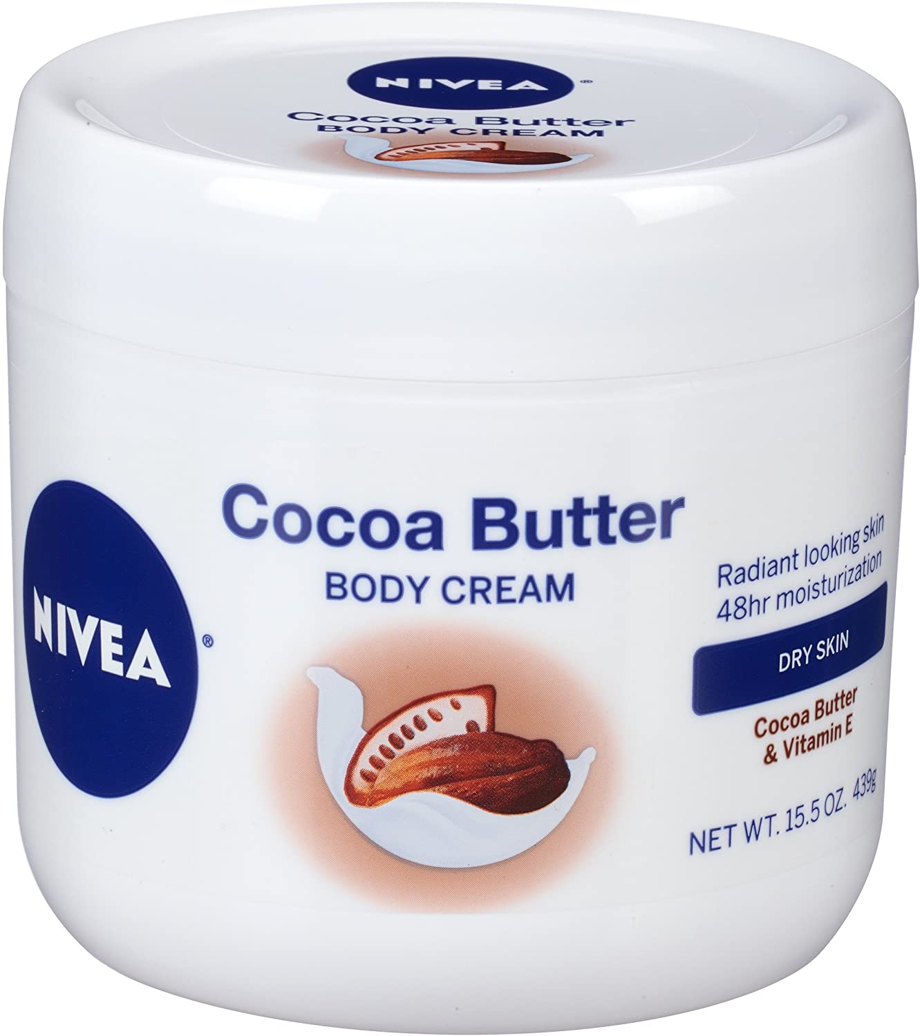 15.5-Oz NIVEA Cocoa Butter Body Cream $3.22 w/ S&S + Free Shipping w/ Prime or on orders over $25