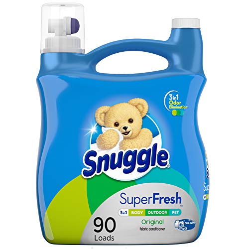 95-Oz Snuggle Plus Super Fresh Liquid Fabric Softener (Original) $5.19 w/ S&S + Free Shipping w/ Prime or on orders over $25