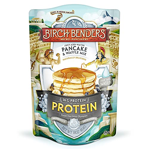 16-Oz Birch Benders Protein Pancake and Waffle Mix w/ Whey Protein $3.24 w/ S&S + Free Shipping w/ Prime or on orders over $25