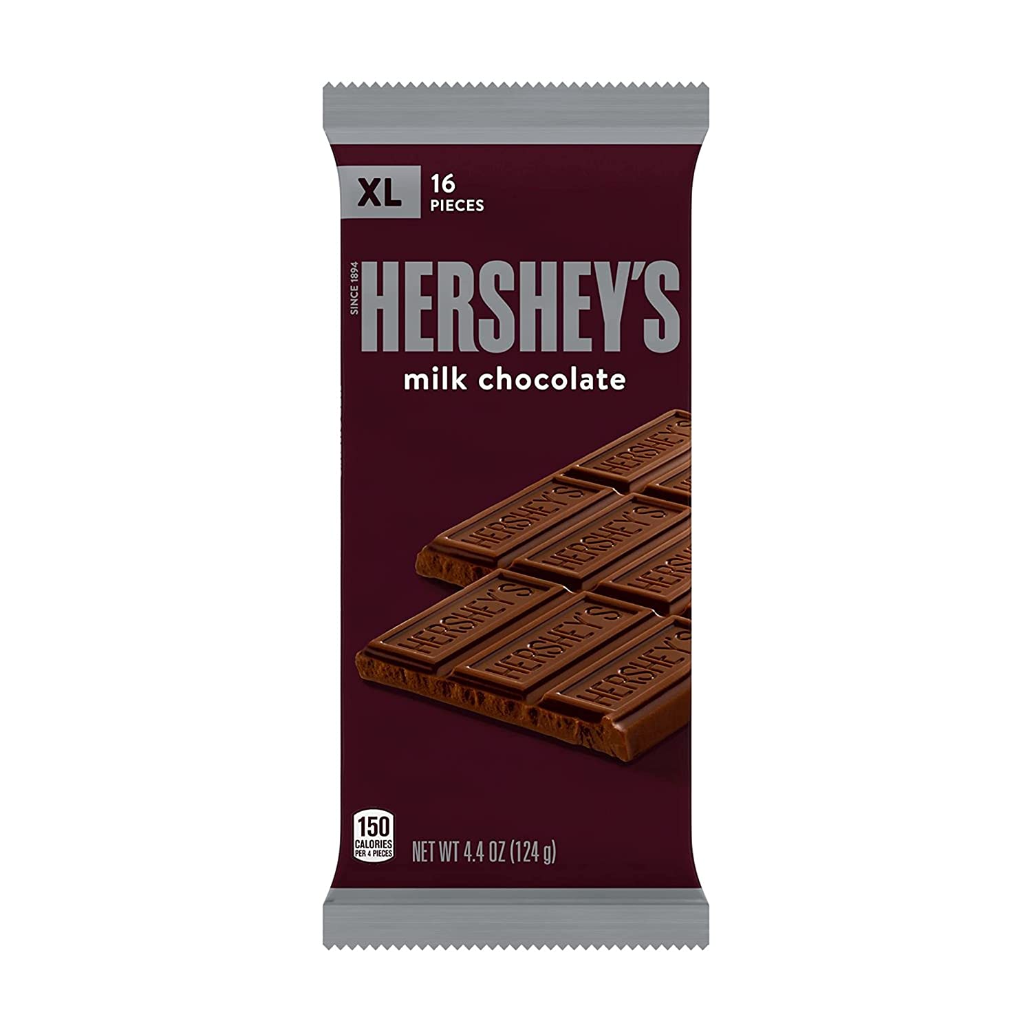 12-Count 4.4-Oz Hershey's Milk Chocolate XL Bars $18.08 ($1.51 each) + Free Shipping w/ Prime or on orders over $25