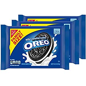 3-Count 19.1-Oz Oreo Family Size Chocolate Sandwich Cookies $8.52 w/ S&S + Free Shipping w/ Prime or on orders over $25
