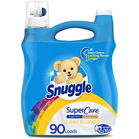 95-Oz Snuggle SuperCare Liquid Fabric Softener (Lilies and Linen) $5.59 w/ S&S + Free Shipping w/ Prime or on orders over $25