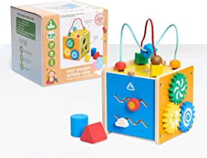 Early Learning Centre Mini Wooden Activity Cube $6.60 + Free Shipping w/ Prime or on orders over $25