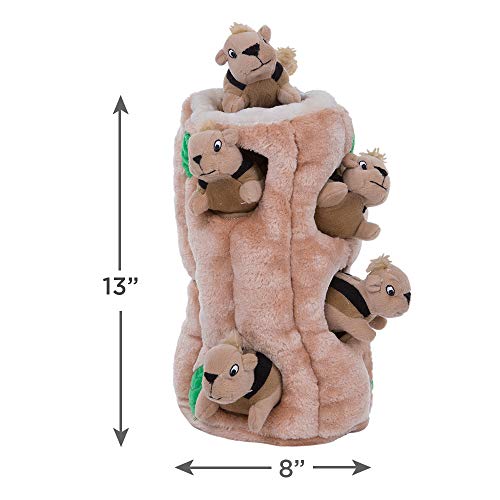 Outward Hound Hide-A-Squirrel Squeaky Puzzle Plush Dog Toy (X-Large) $5.10 + Free Shipping w/ Prime or on orders over $25