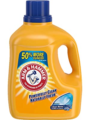 144.5-Oz Arm & Hammer Liquid Laundry Detergent (Clean Burst) $6.65 w/ S&S + Free Shipping w/ Prime or on orders over $25