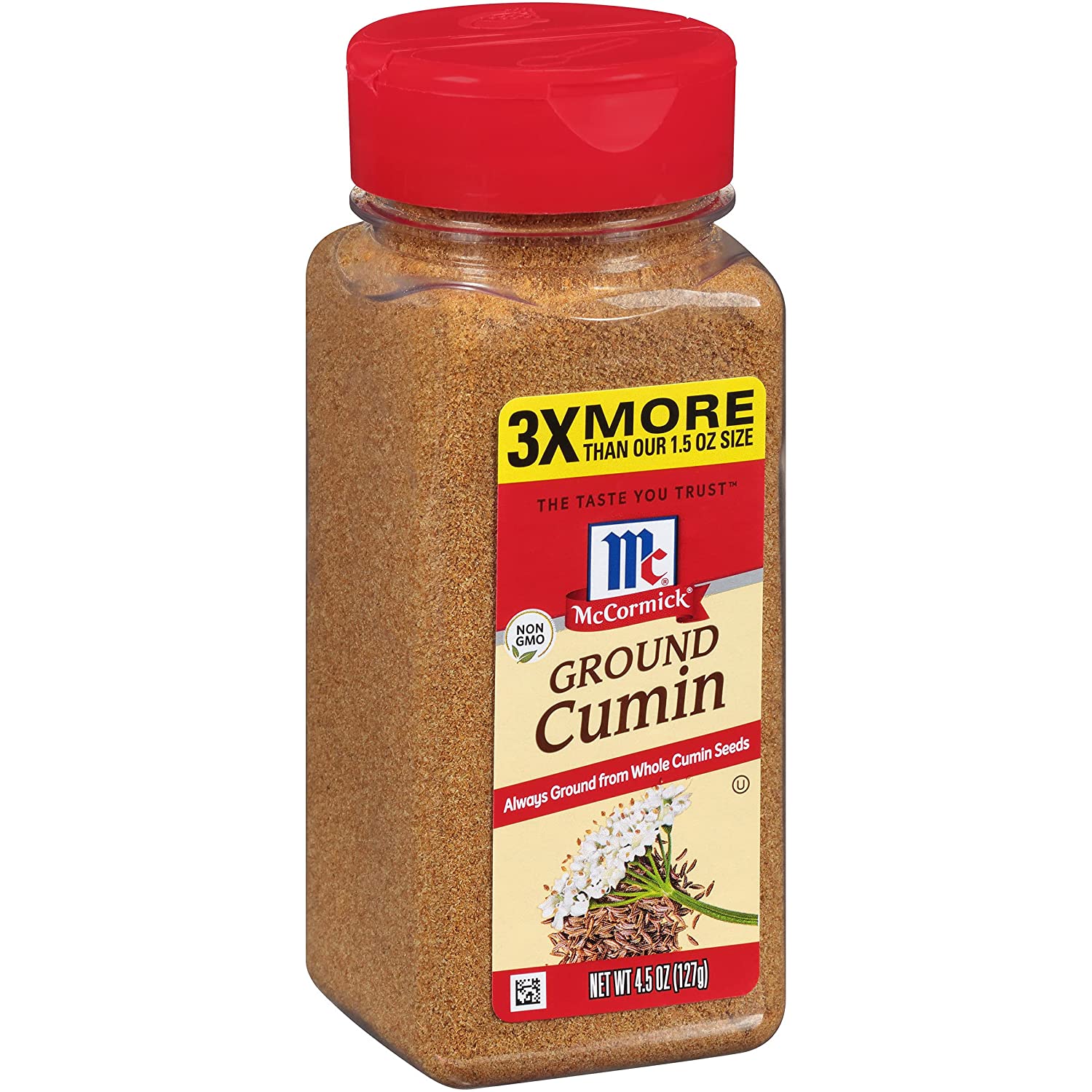 4.5-Oz McCormick Ground Cumin $4.73 w/ S&S + Free Shipping w/ Prime or on orders over $25
