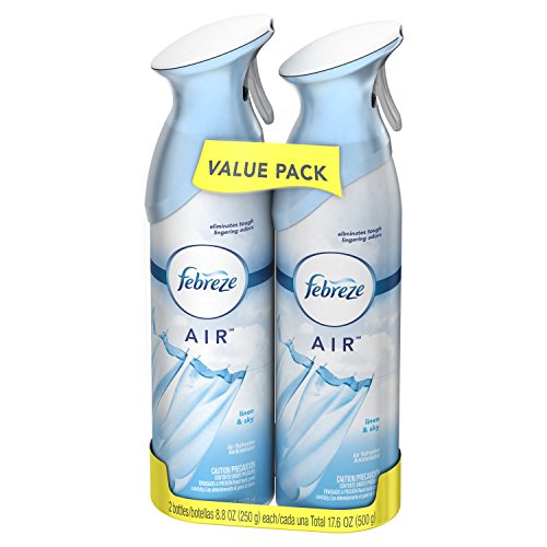 2-Pack 8.8-Oz Febreze Air Freshener Spray (Linen & Sky) $3.57 w/ S&S + Free Shipping w/ Prime or on orders over $25