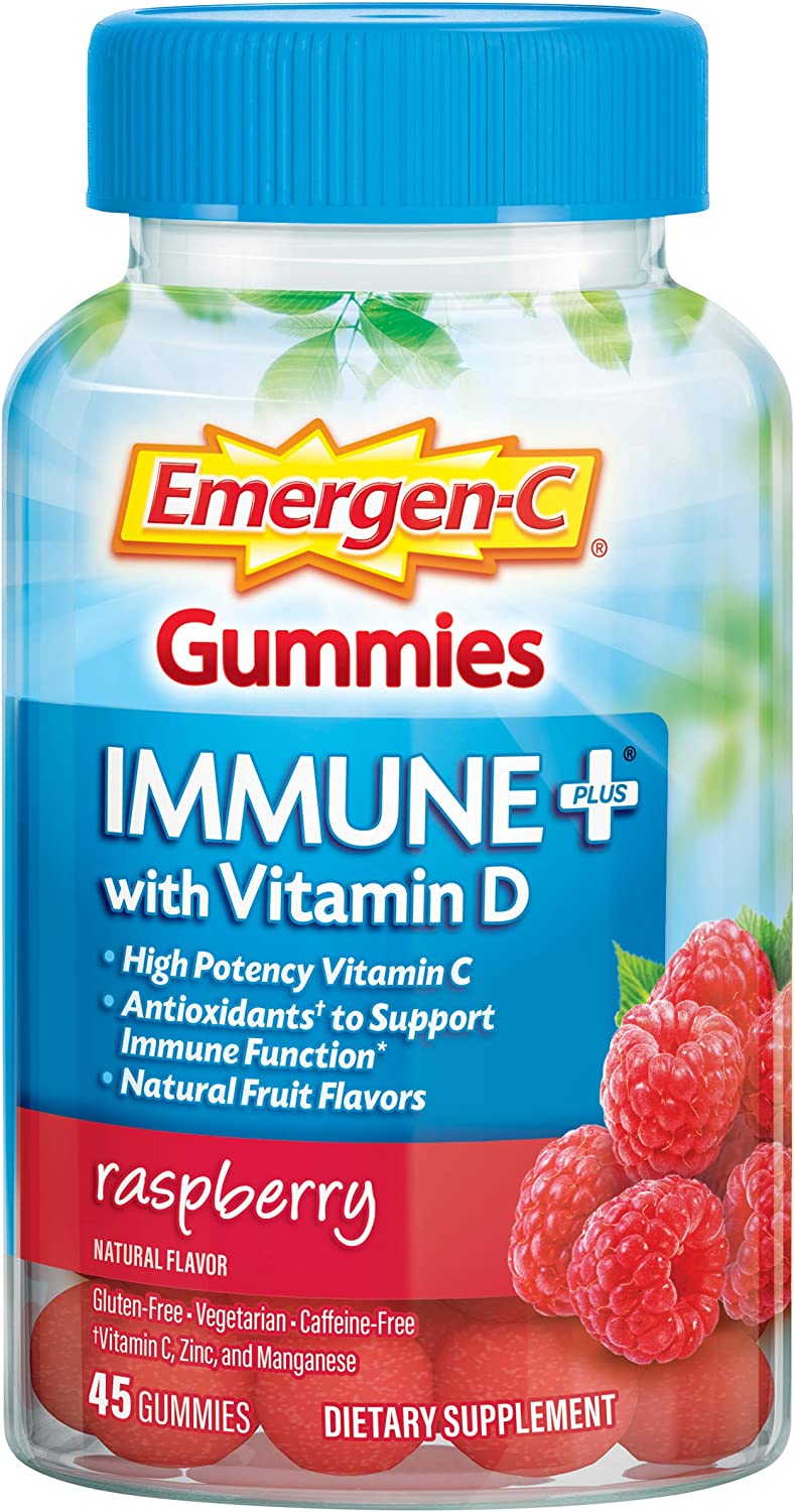 45-Count Emergen-C Immune+ Gummies w/ Vitamin D $4.69 w/ S&S + Free Shipping w/ Prime or on orders over $25