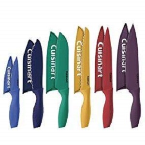 12-Piece Cuisinart Ceramic Coated Stainless Steel Knives (Jewel) $14 + Free Shipping w/ Prime or on orders over $25