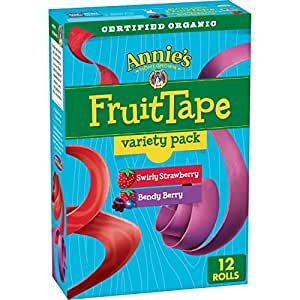 12-Count 9-Oz Annie's Organic Peely Fruit Tape (Strawberry and Berry) $4.93 w/ S&S + Free Shipping w/ Prime or on orders over $25