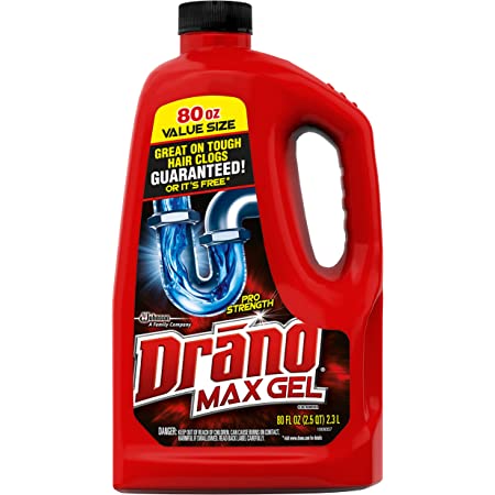80-Oz Drano Max Gel Drain Clog Remover and Cleaner $5.65 w/ S&S + Free Shipping w/ Prime or on orders over $25