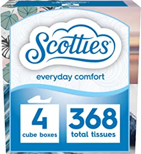4-Pack 92-Count Scotties Everyday Comfort Facial Tissues $3.61 + Free Shipping w/ Prime or on orders over $25